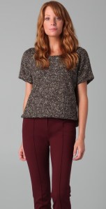 tibieasytweedshortsleevetop
