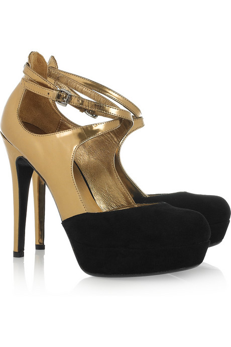 dknyquinnmetallicpatentleatherandsuedepumps3