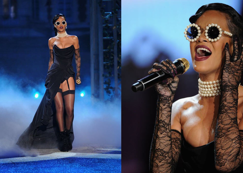 Rihanna in Vivienne Westwood, Worn at the 2012 Victoria's Secret Fashion  Show in New York City – Urban Sybaris