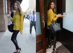 lily-aldridge-new-york-city-alexander-wang-pleated-apron-shirt-celine-croc-stamped-luggage-tote-2