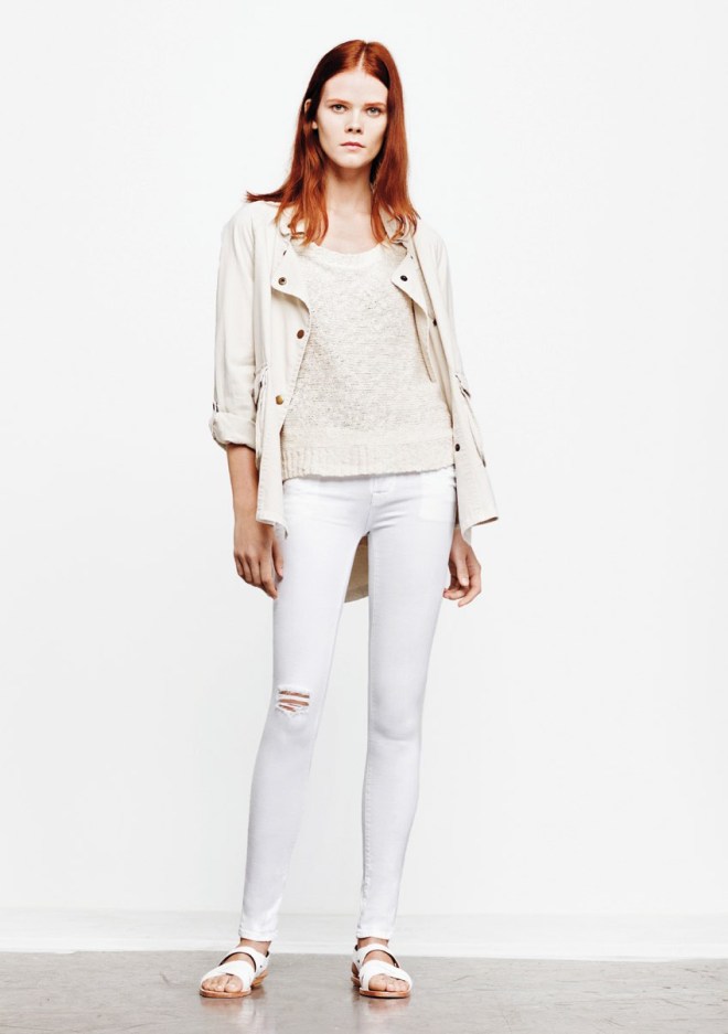 textile-elizabeth-and-james-spring-2013-lookbook-ghost-kelsey-parka-high-low-marled-pullover-destructed-white-debbie-jeans