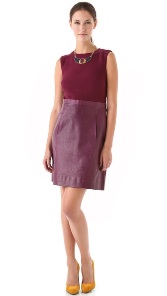 jill-stuart-karmen-dress-with-leather-skirt