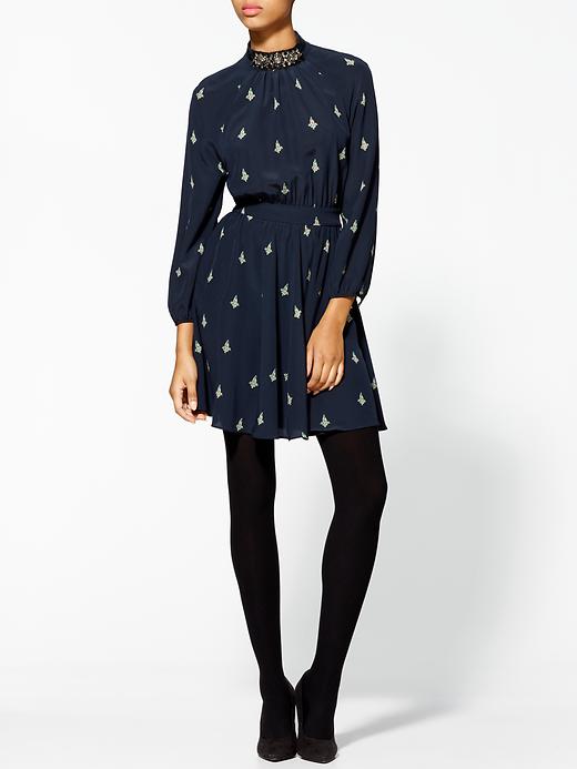 juicy-couture-diamante-earring-silk-dress