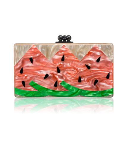 edie-parker-spring-2014-jean-watermelon-clutch