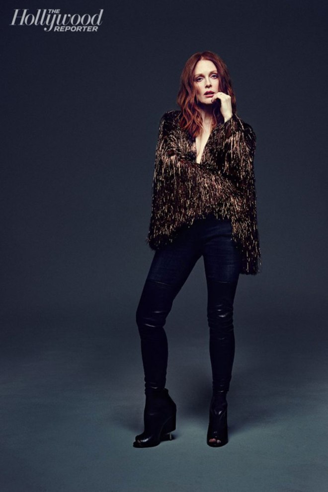 JULIANNE MOORE in The Hollywood Reporter Magazine