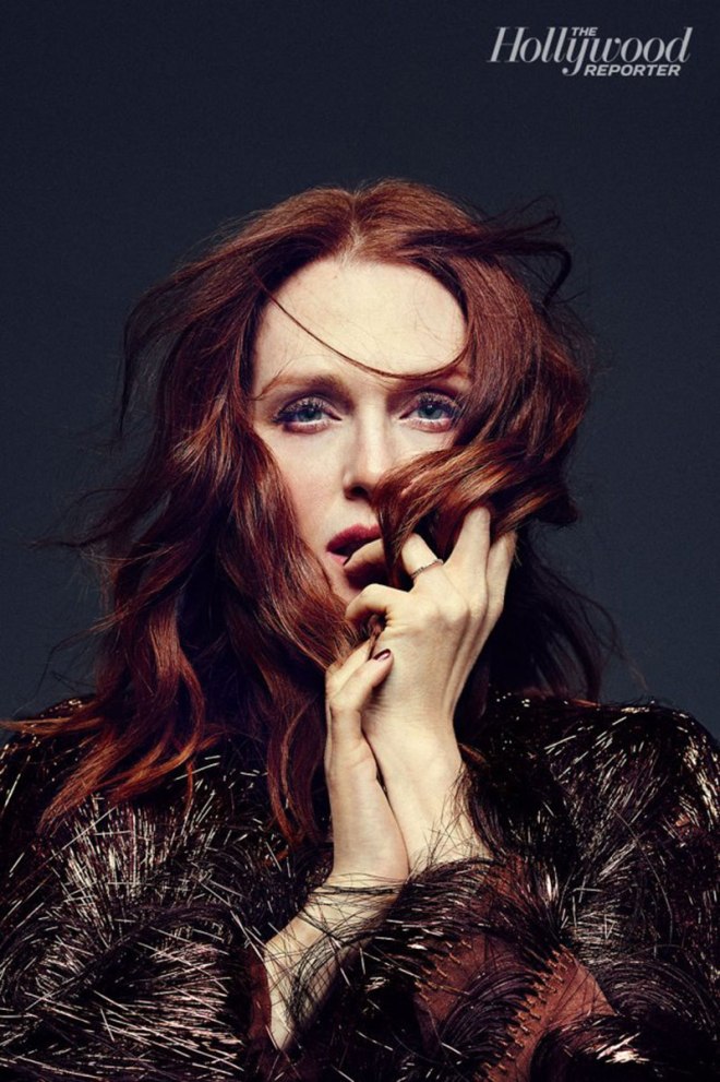 JULIANNE MOORE in The Hollywood Reporter Magazine