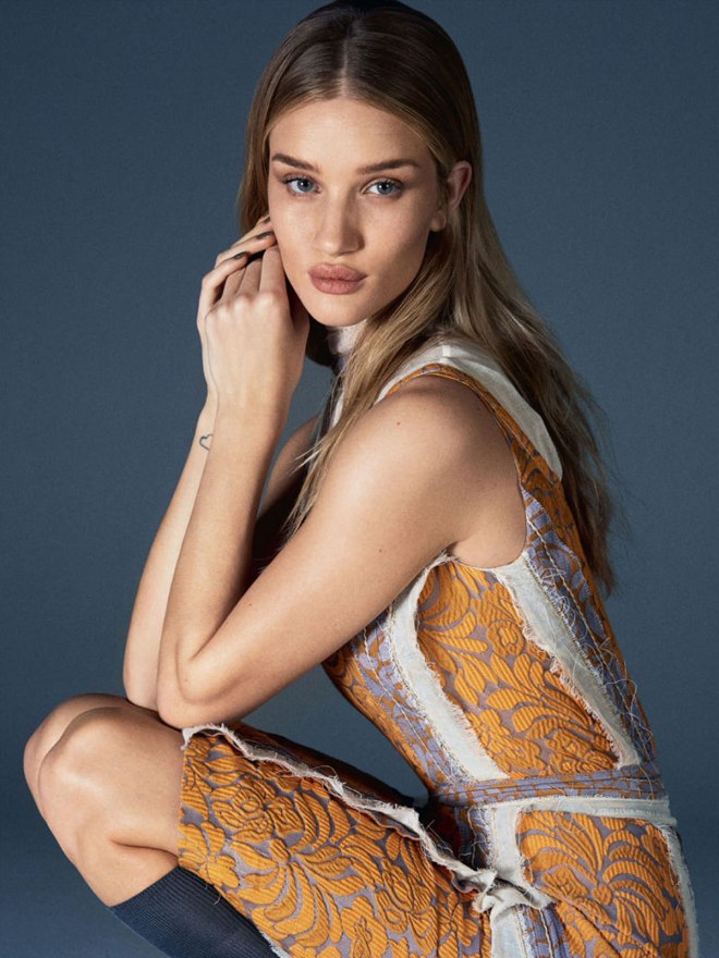 ROSIE HUNTINGTON-WHITELEY for Elle Magazine
