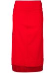 givenchy-red-layered-hem-midi-skirt
